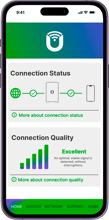 Make sure your internet connection is at its best and get help tackling issues with your Wi-Fi network manager.
